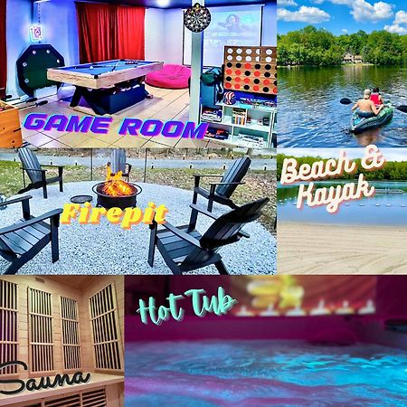 Blakeslee Zen Spa Oasis Retreat Sauna/Hotub/Firepit/Fun/Gameroom מראה חיצוני תמונה