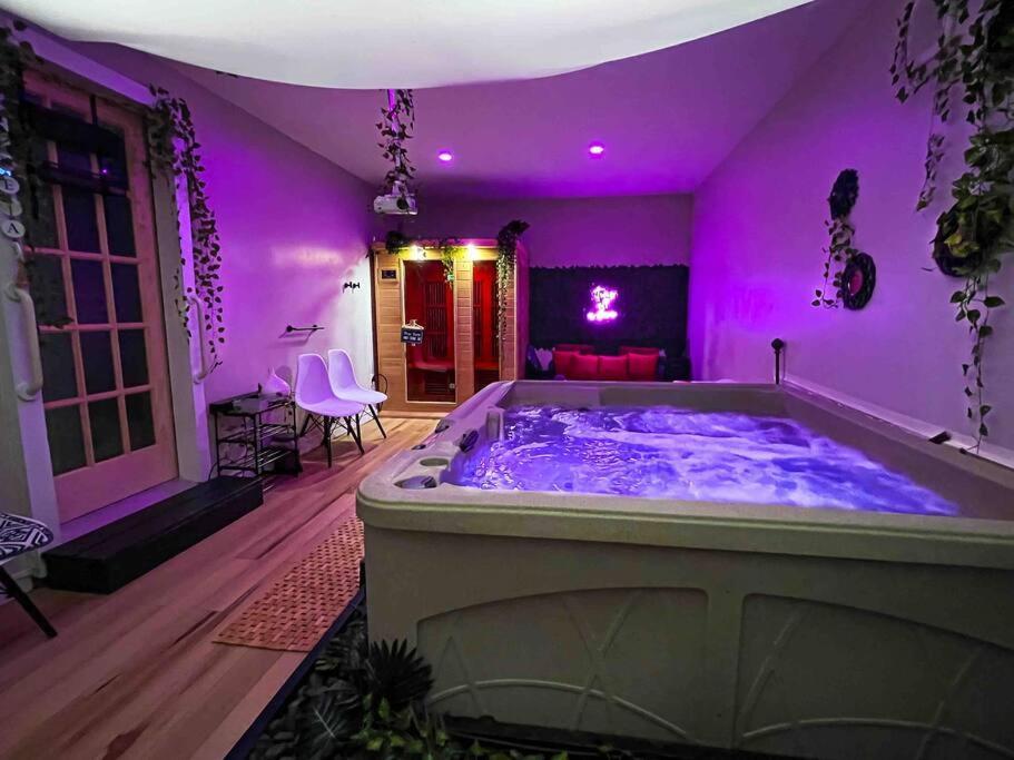 Blakeslee Zen Spa Oasis Retreat Sauna/Hotub/Firepit/Fun/Gameroom מראה חיצוני תמונה